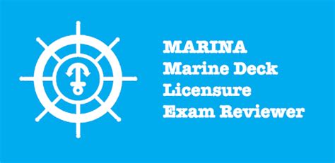 marina licensure exam